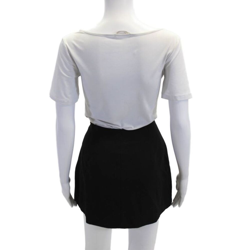 Zara Women Mini Pleated Skort Black Size M - Picture 4 of 6